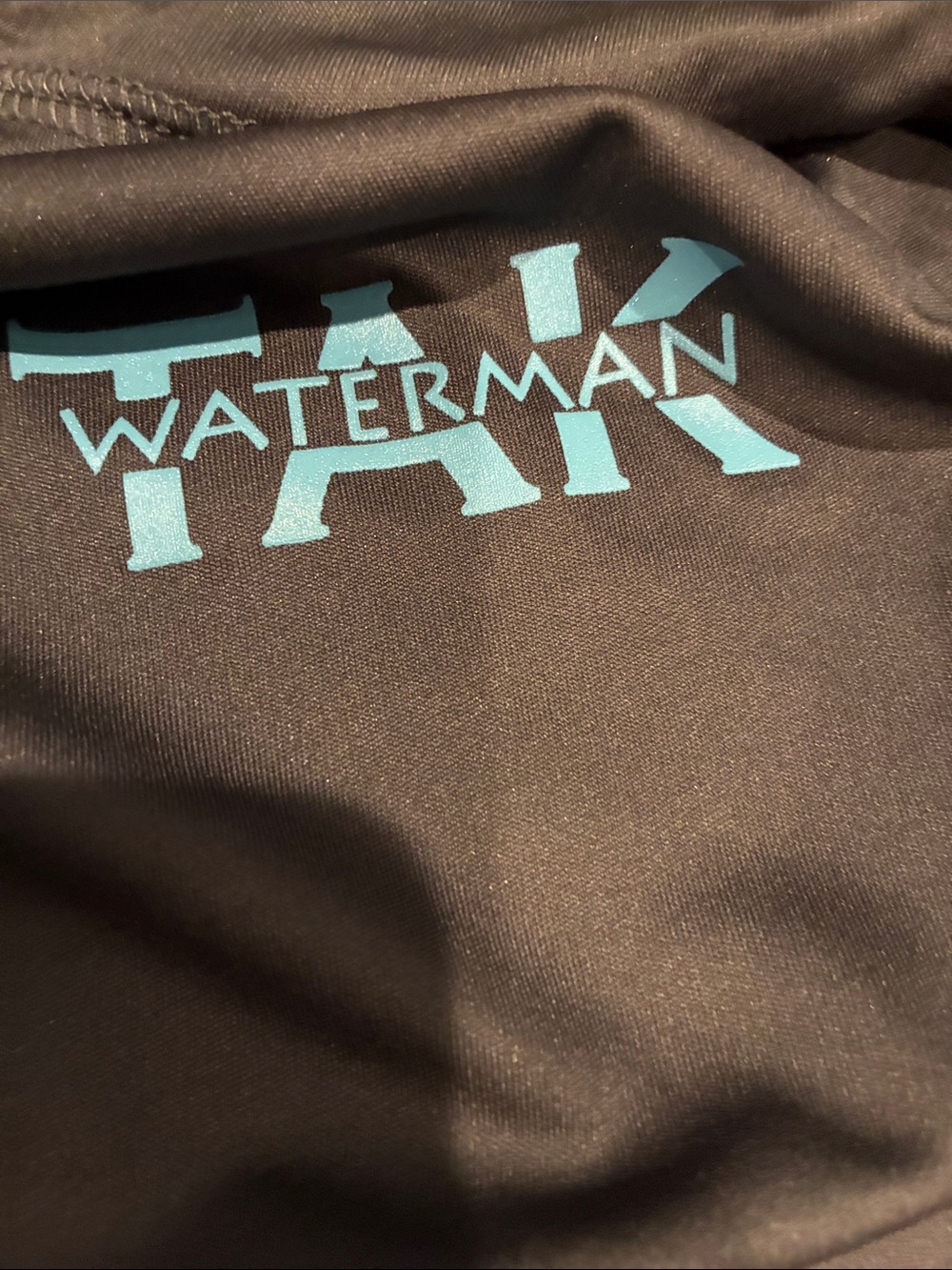 TAK Waterman Black UPF 50 Performance Fishing Hoodie Men’s Medium - Picture 3 of 4